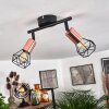 BARIPADA Ceiling Light black, 2-light sources