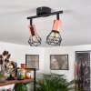 BARIPADA Ceiling Light black, 2-light sources