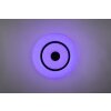 Reality RANA Ceiling Light LED black, white, 1-light source, Remote control, Colour changer