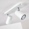 Ceiling Light Zuoz white, 2-light sources