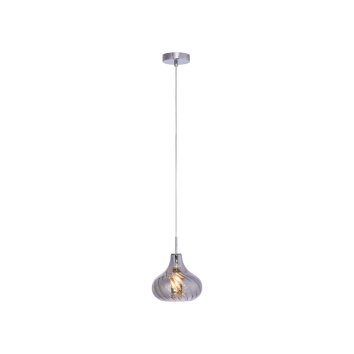 Pendant Light Paul Neuhaus SCARLETT smoke coloured, 1-light source