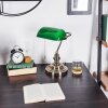 HAVSTA banker lamp antique brass, 1-light source