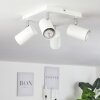 ZUOZ Ceiling Light chrome, white, 4-light sources