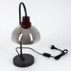 AANNESTAD Table lamp brown, black, 1-light source
