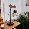 GONDO Table lamp Ecru, black, 1-light source