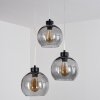 ANDEER Pendant Light black, 3-light sources