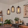 CHIEDENT Pendant Light black, 3-light sources
