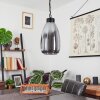 LAROBE Pendant Light black, 1-light source