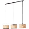 Brilliant-Leuchten WILEY Pendant Light black, 3-light sources