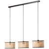Brilliant-Leuchten WILEY Pendant Light black, 3-light sources
