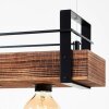 Brilliant-Leuchten BANKWOOD Pendant Light black, 5-light sources
