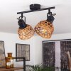 AESCHI Ceiling Light black, 2-light sources