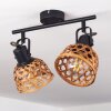 AESCHI Ceiling Light black, 2-light sources