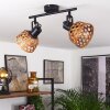 AESCHI Ceiling Light black, 2-light sources