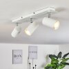 ZUOZ Ceiling Light chrome, white, 3-light sources