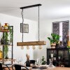 BERAT Pendant Light brown, black, 4-light sources