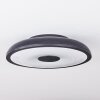 VULLY Ceiling Light LED black, 1-light source, Remote control, Colour changer