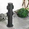 RUTI outdoor socket black