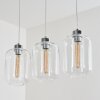 CHIEDENT Pendant Light chrome, 3-light sources