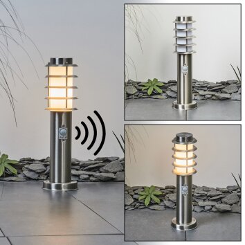 TUNES path light matt nickel, 1-light source, Motion sensor