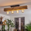 BERAT Ceiling Light brown, black, 4-light sources