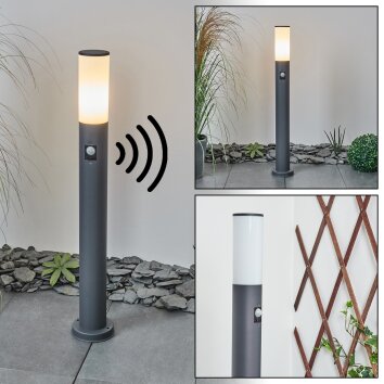 CASERTA path light anthracite, 1-light source, Motion sensor