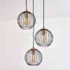 BUIHOMAU Pendant Light black, 3-light sources