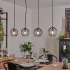 BUIHOMAU Pendant Light black, 4-light sources