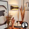 CLARENS Wall Light LED brown, grey, 1-light source