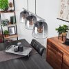 AARBURG Pendant Light Oxidised Silver, 3-light sources