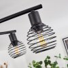 BALLIS Ceiling Light Ecru, black, 5-light sources