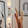 CLARENS Wall Light LED brown, white, 1-light source