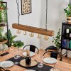 BERAT Pendant Light brown, black, 5-light sources