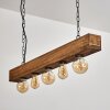 BERAT Pendant Light brown, black, 5-light sources