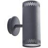 Brilliant LIVING CAVI Wall Light LED grey, 2-light sources