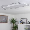 BUENAVENTURA Ceiling Light LED white, 1-light source, Remote control, Colour changer