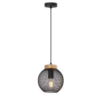 Globo PABLO Pendant Light black, 1-light source