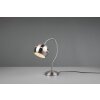 Trio-Leuchten FLETCHER Table lamp matt nickel, 1-light source