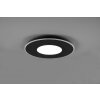 Trio-Leuchten VERUS Ceiling Light LED black, 1-light source, Remote control