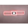 Trio-Leuchten GANADO Ceiling Light LED black, 2-light sources, Remote control, Colour changer