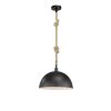 Fischer-Honsel ROPE Pendant Light black, 1-light source