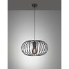 Fischer-Honsel MOCCA Pendant Light black, 1-light source