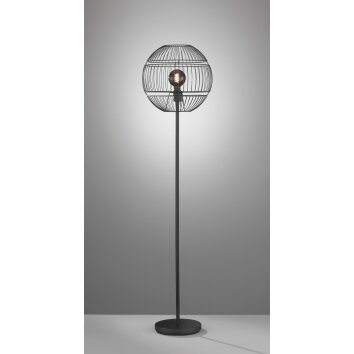 Fischer-Honsel DROPS Floor Lamp black, 1-light source