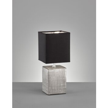 Fischer-Honsel CANDES Table lamp silver, 1-light source