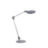 Leuchten-Direkt NIKLAS Table lamp LED black, silver, 1-light source