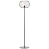 Brilliant-Leuchten SILEMIA Floor Lamp Ecru, black, 1-light source