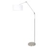 Steinhauer PRESTIGE CHIC Floor Lamp brushed steel, 1-light source