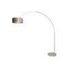 Steinhauer SPARKLED LIGHT Floor Lamp brushed steel, 1-light source