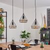 RIEKJE Pendant Light black, 3-light sources