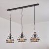 RIEKJE Pendant Light black, 3-light sources